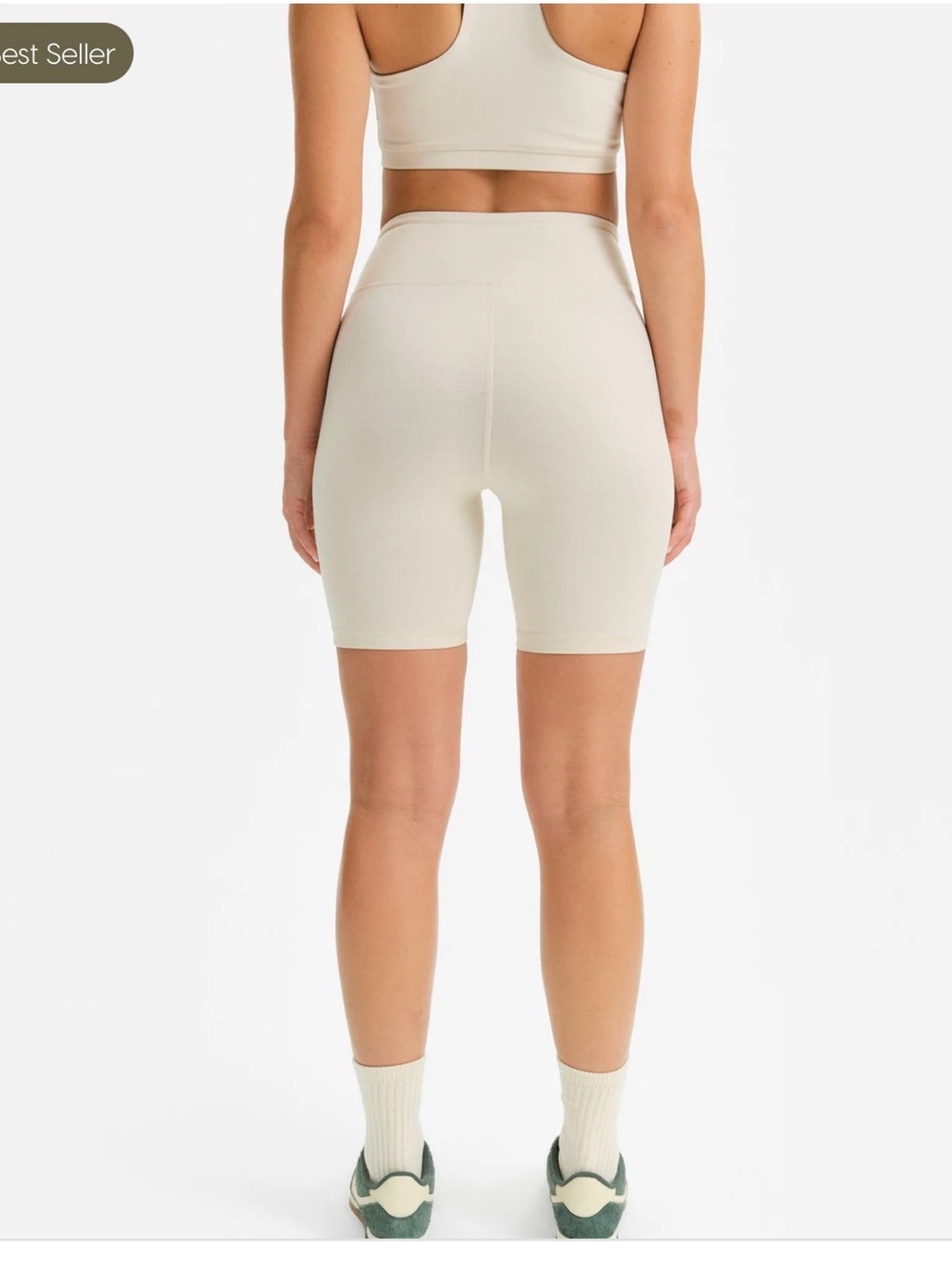SET for sale. MATE the Label organic bike shorts and racerback crop tank - Picture 4 of 9